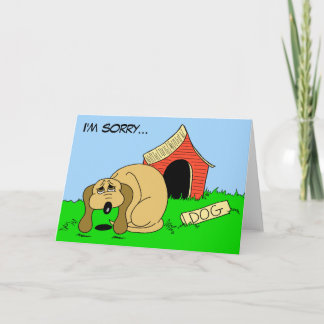 犬小屋のカードに カード