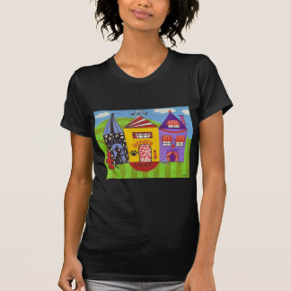 犬小屋のデザイン Tシャツ