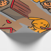 犬小屋のラッピング紙 ラッピングペーパー