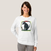 犬小屋の骨ペット Tシャツ (正面フル)