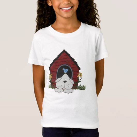 犬小屋のTシャツ Tシャツ (正面)