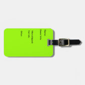 犬小屋または木枠IDのラベル ラゲッジタグ (正面横)