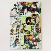 「犬小屋」 ジグソーパズル (縦)