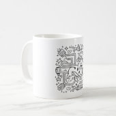 犬年 コーヒーマグカップ (正面左)