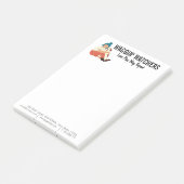 犬座りビジネスカスタム ポストイット (アングル)