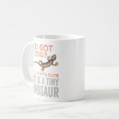 犬得か?可愛い小さい子を育てる コーヒーマグカップ (正面左)