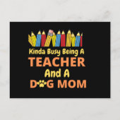 犬忙しと先生になる近田 シーズンポストカード (正面)