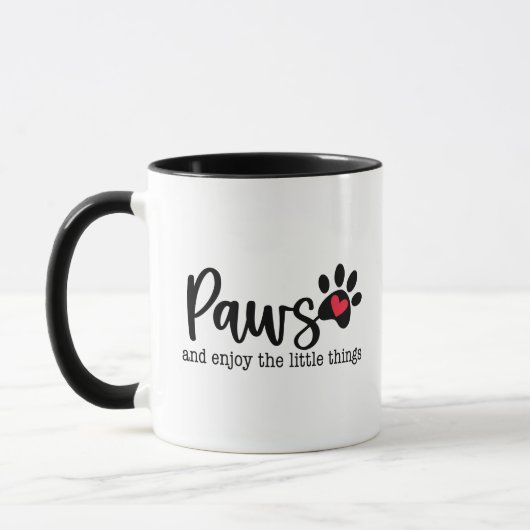 犬愛の引用 マグカップ (左)