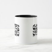 犬愛人弁護士 マグカップ (中央)