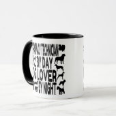 犬愛薬局の技術者 マグカップ (正面左)