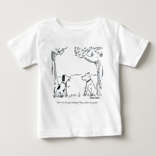 犬愛 ベビーTシャツ (正面)