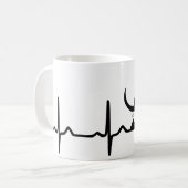 犬愛-マグ コーヒーマグカップ (正面左)