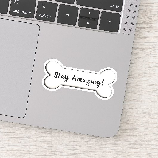 犬感動的の骨の形 シール (詳細)