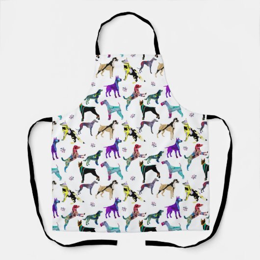 犬手 エプロン (正面)