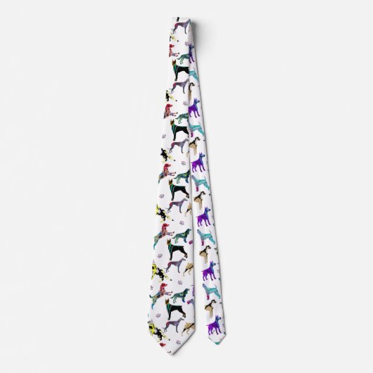 犬手 ネクタイ (正面)