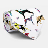 犬手 ネクタイ (ロール)