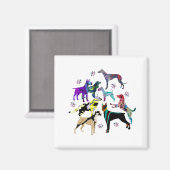 犬手 マグネット (正面/裏面)