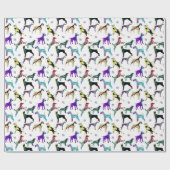 犬手 ラッピングペーパー (フラット)