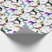 犬手 ラッピングペーパー (角)