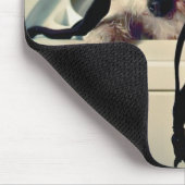 犬救済は洗い流しに行く マウスパッド (コーナー)