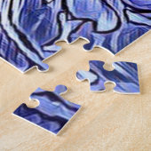 犬日ナイトライトストーム ジグソーパズル (側面)