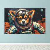 犬星への旅 5 キャンバスプリント (インサイチュ (ウッドフロア))