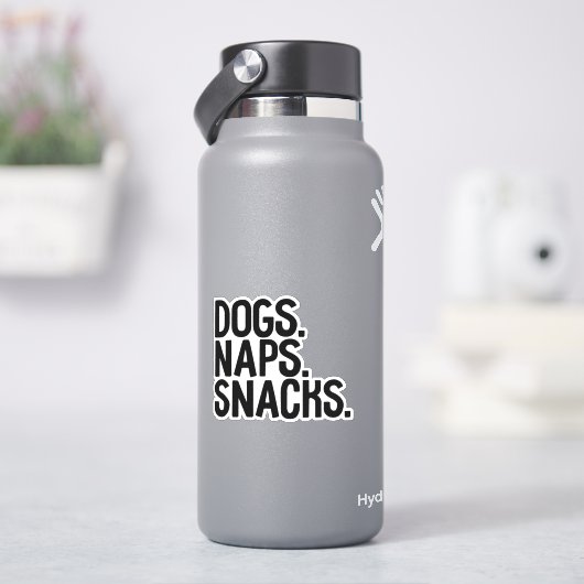 犬昼寝スナック シール (HydroFlask)