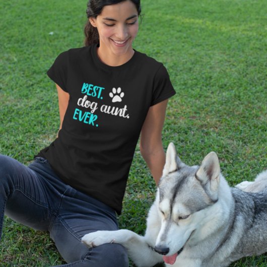 犬最高のおばさん Tシャツ