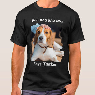 犬最高ののパパが可愛いパーソナライズされたペット Tシャツ