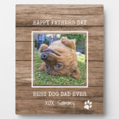 犬最高ののパパが素朴父の日に撮影 フォトプラーク (正面)