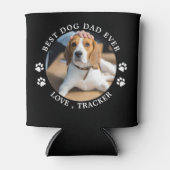犬最高ののパパの前足のプリントカスタムかわいいペットの写真 缶クーラー (正面)