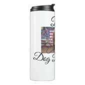 犬最高ののパパを追加するペット名photo bone golden r タンブラー (回転左)