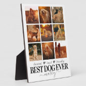 犬最高のの写真 フォトプラーク (側面)