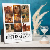 犬最高のの写真 フォトプラーク (側面)