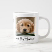 犬最高のの母がペットで撮影 ジャンボコーヒーマグカップ (右)