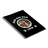 犬最高のの母が撮カスタム影パーソナライズされた ノートブック (右側)