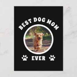 犬最高のの母が撮カスタム影パーソナライズされた ポストカード