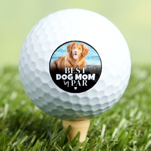 犬最高のの母の写真 ゴルフボール
