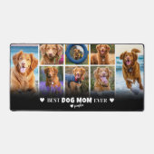 犬最高のの母の写真 デスクマット (正面)