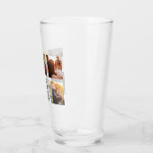 犬最高のの母は写真パーソナライズされたコラージュ タンブラーグラス (左)