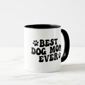犬最高のの母は常にゴルデンドルドッグパーソナライズされた マグカップ (正面右)