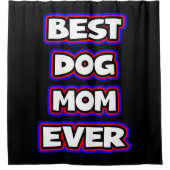 犬最高のの母 シャワーカーテン (正面)