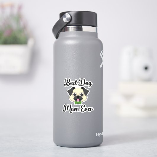 犬最高のの母 シール (HydroFlask)