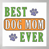 犬最高のの母 ポスター (正面)