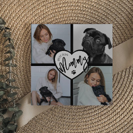 犬最高のの母 |写真のコラージュ