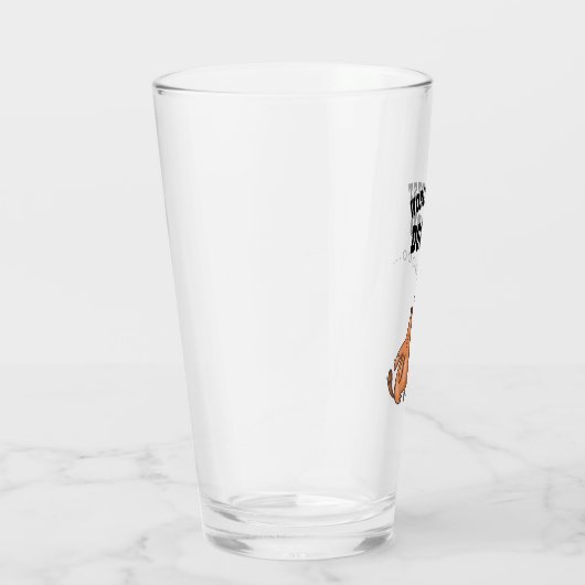 犬最高のの父親向けDOGパパおもしろいギフト タンブラーグラス (右)