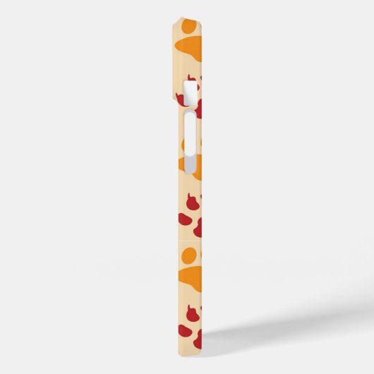 犬最高のの足の印刷ペットのパターン Case-Mate iPhoneケース (裏面 / 左)