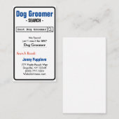 犬最高のトリマー名刺 名刺 (正面/裏面)