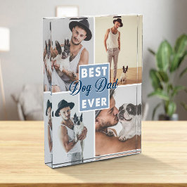 犬最高のパパの父の日の犬が最高の今まで フォトブロック