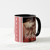 犬最高のパパエバカスタムー写真犬名 マグカップ (正面右)